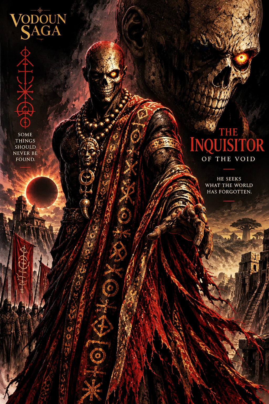 Vodoun_Saga_Caracters_INQUISITOR_OF_THE_VOID.jpeg Vodoun Saga, inspired by the Kingdom of Danxomè, Vodoun_Saga_Caracters. INQUISITOR_OF_THE_VOID, Origin: unknown.